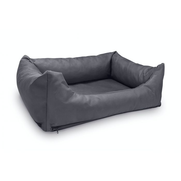 Hondensofa - Leatherlook Antraciet 120 x 90 cm