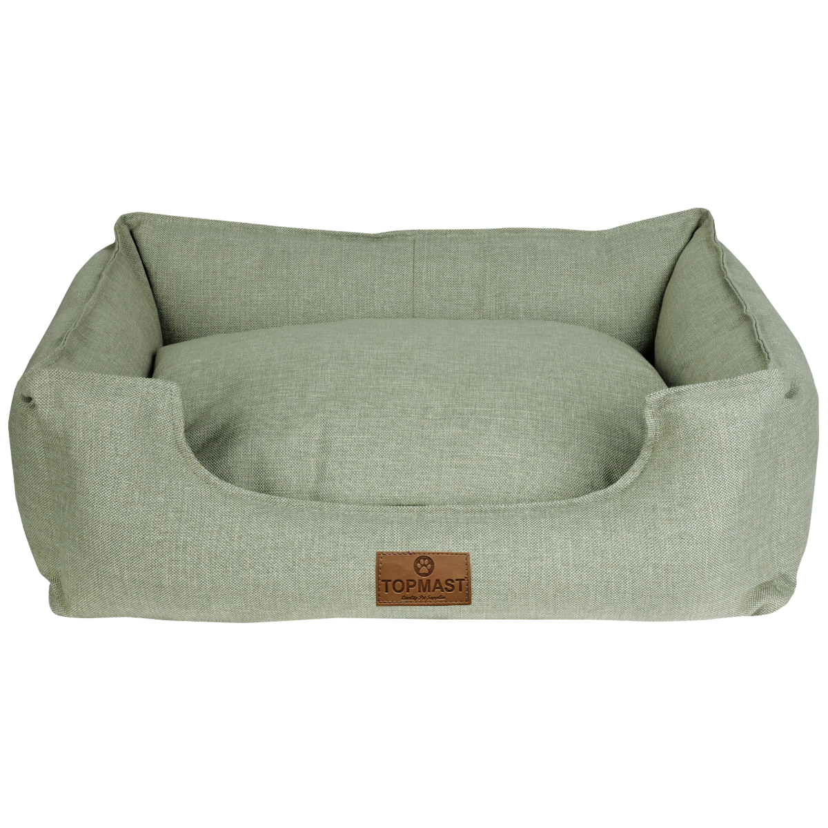 Hondenmand Iselle - Luxe Uitvoering – Lichtgroen 95 x 75 x 28 cm