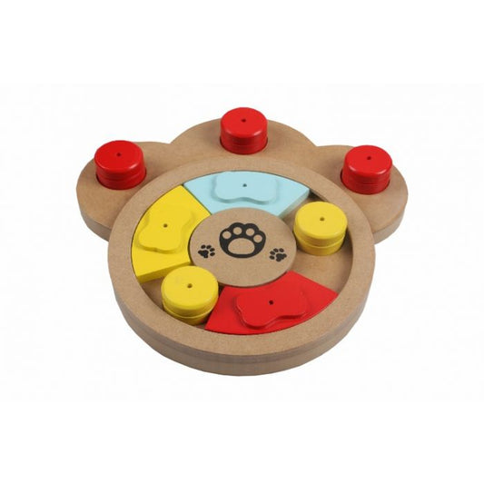 Honden Intelligentiespeelgoed Hout IQ-1 23 x 23 cm