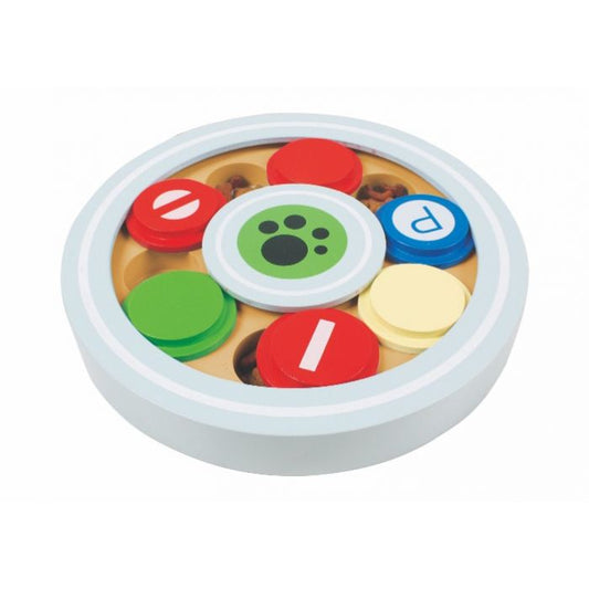 Honden IQ-10 - Intelligentiespeelgoed - Hout - 22 cm