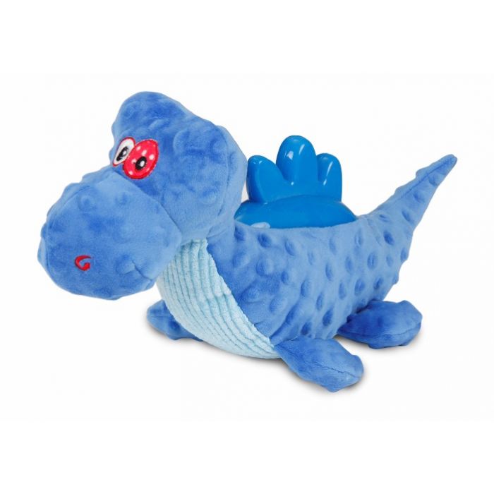 Dino Lizzy - Pluche Hondenspeelgoed - 39 x 17 cm