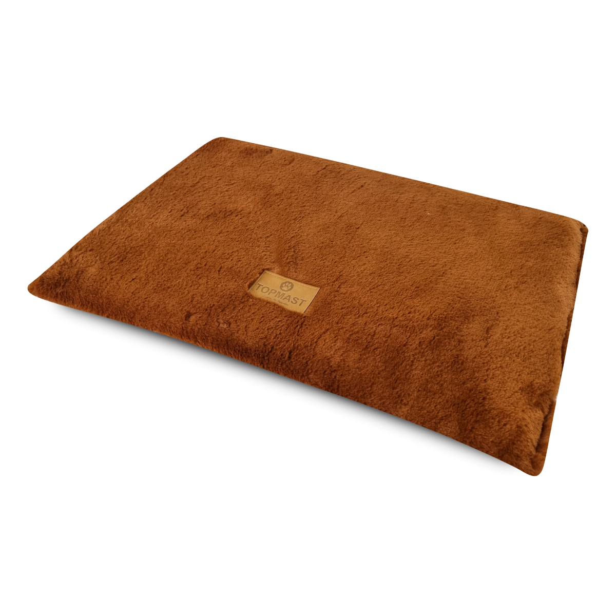 Wellness Fleece - Dierenmat met Zachte Fibervulling - Dänish Bruin - 70 x 50 cm