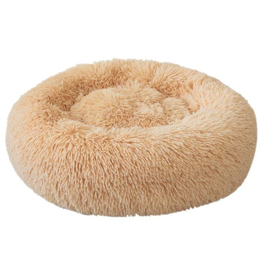 Supersoft Fluffy Donut - Camel – Made in Europe 50 cm