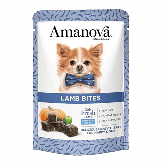 Amanova Bites - Lam - 100% Natuurlijke Hondensnacks