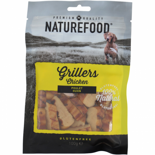 Naturefood Grillers - Kip - 100% Natuurlijke Hondensnacks